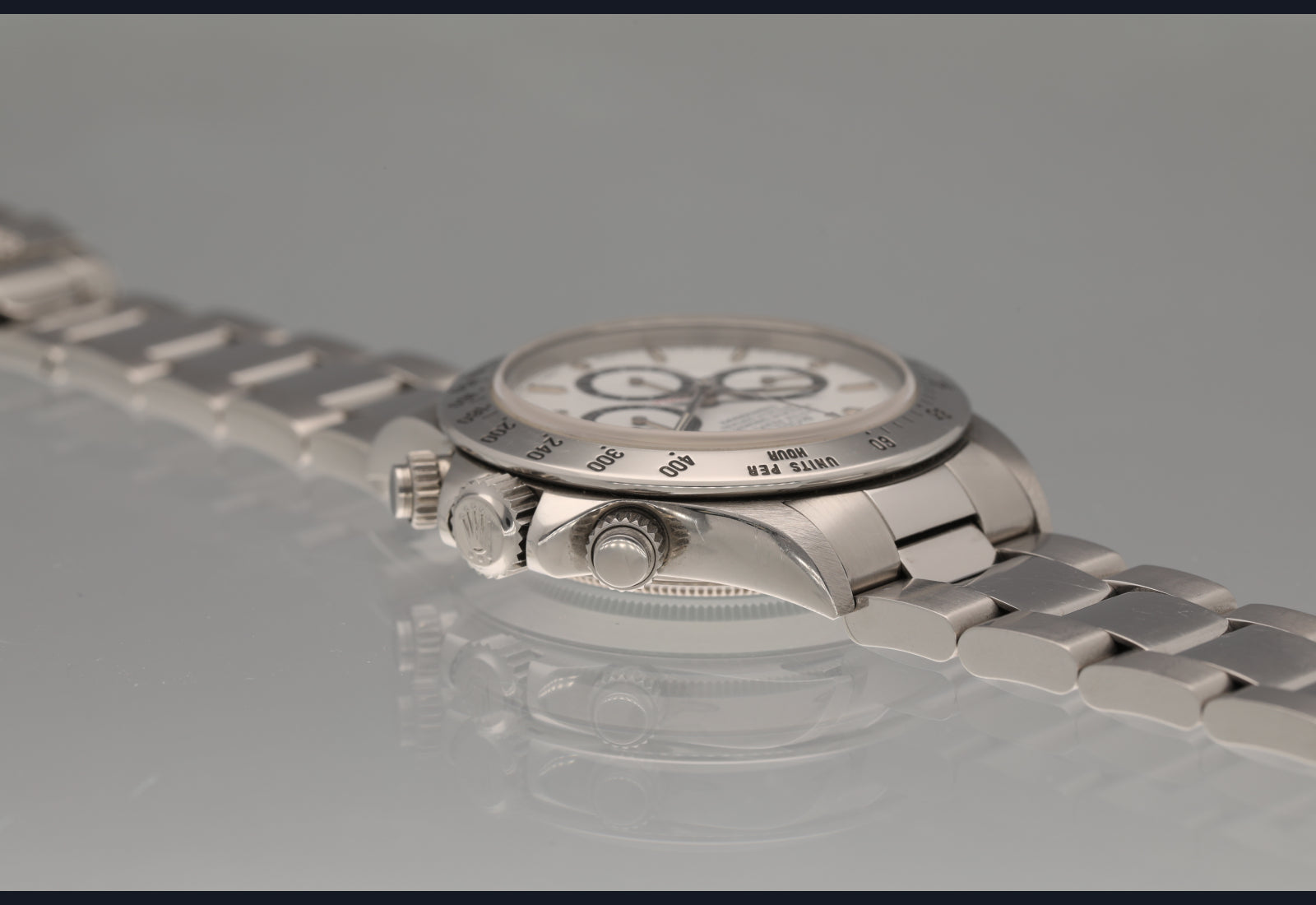 Rolex Zenith Daytona 1991 Serif inverted dial - Super Rare