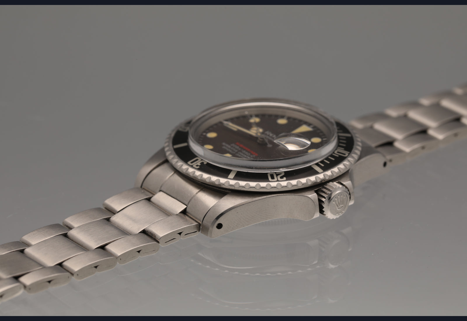 Stunning Chocolate Meters First Red Submariner