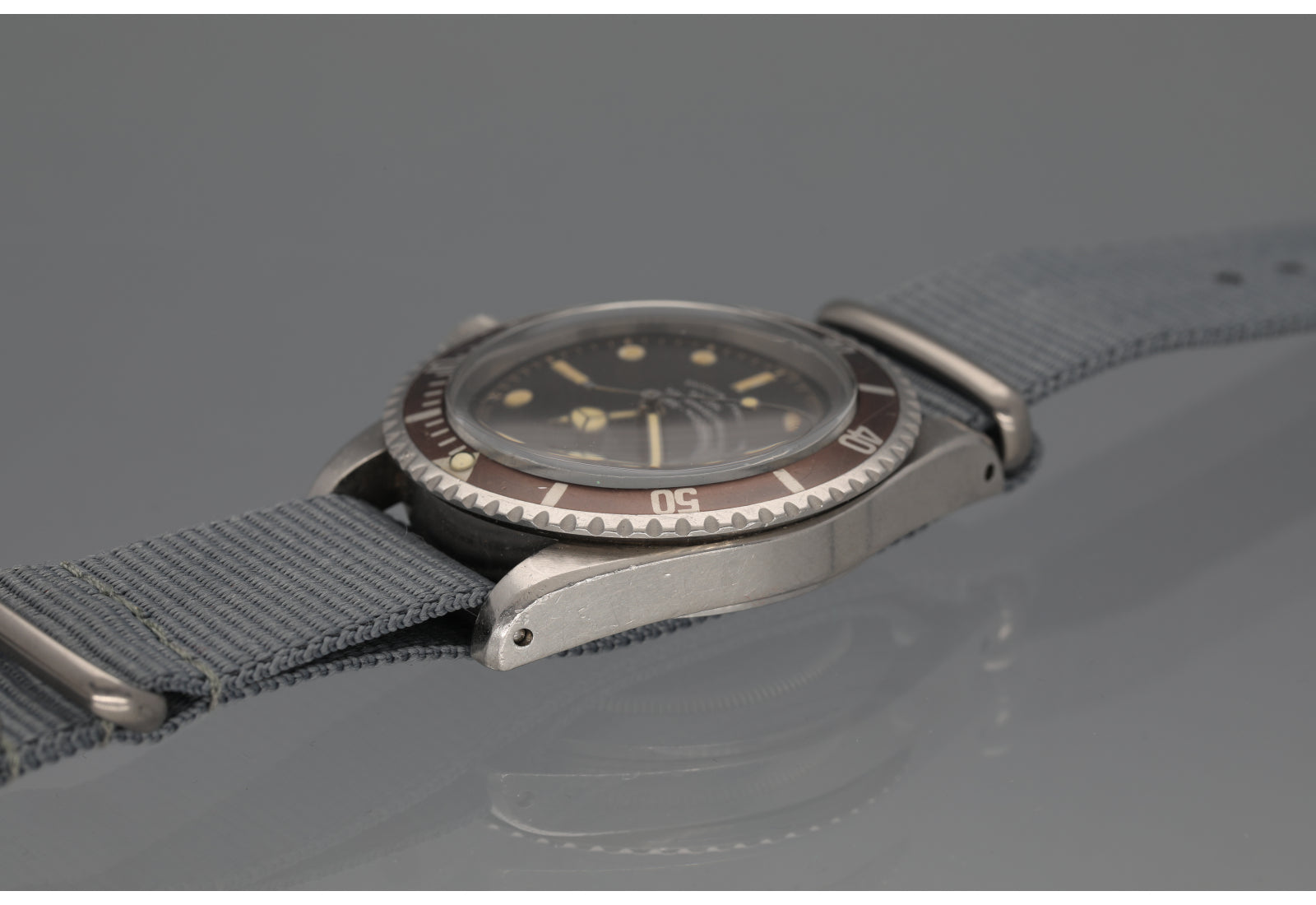 1963 Tudor 7928 PCG Unpolished GILT DIAL