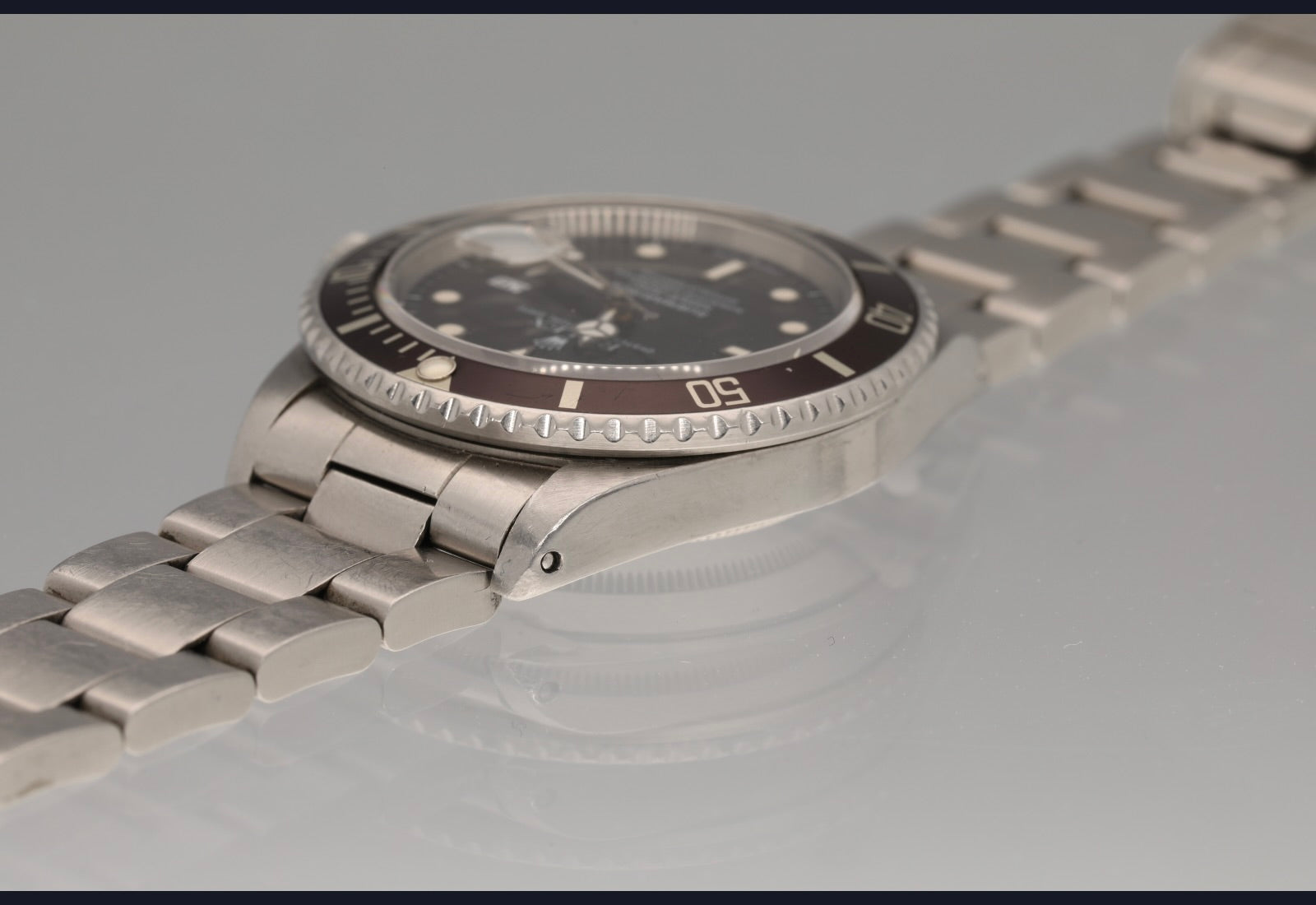 Rolex 16800 with box and papers from 1986 / brown bezel
