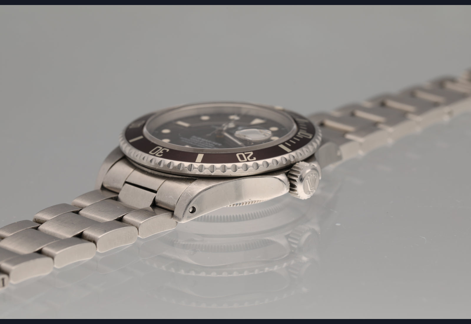 Rolex 16800 with box and papers from 1986 / brown bezel