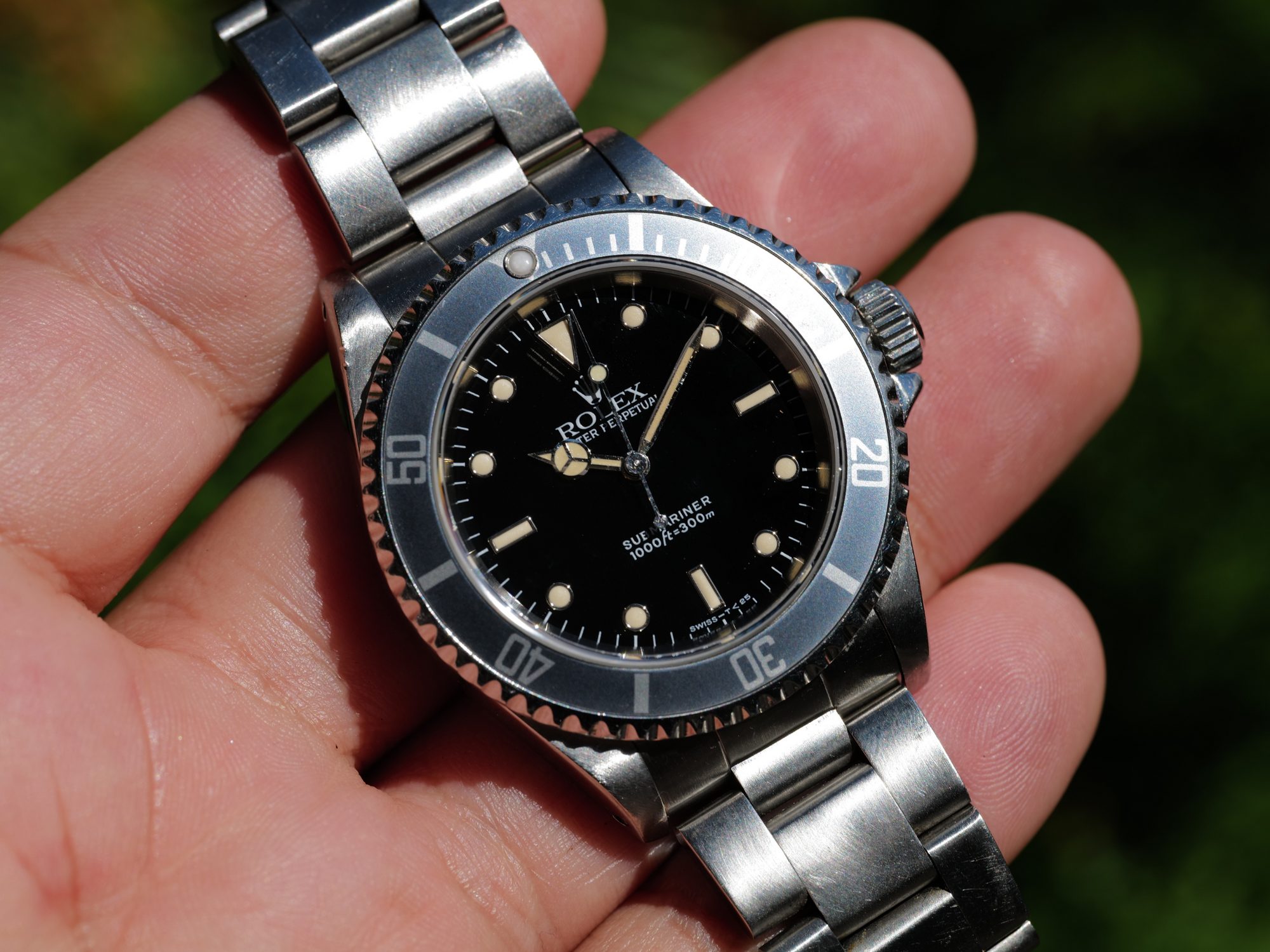Rolex patina sales