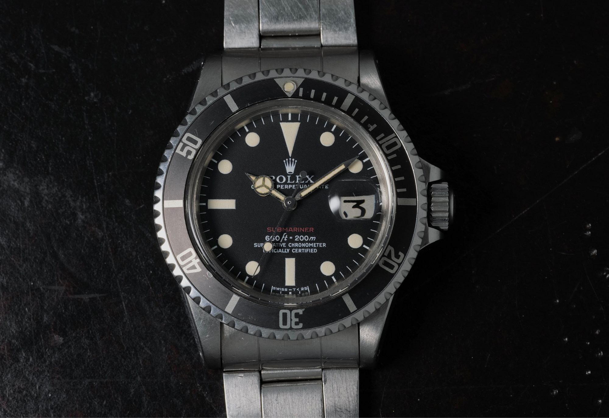 for cream lovers only - Red 1680 Submariner date