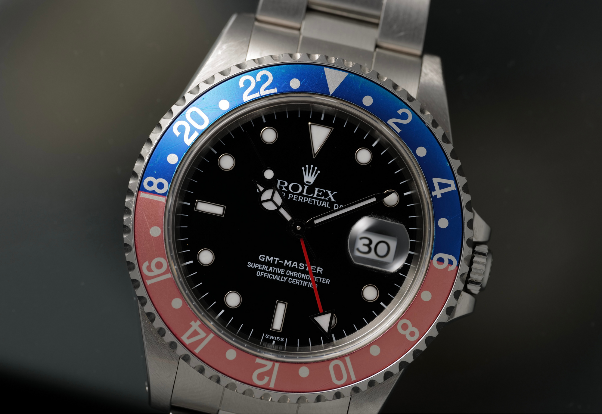 Rolex 16700 - Pink Pepsi with sticker on the back