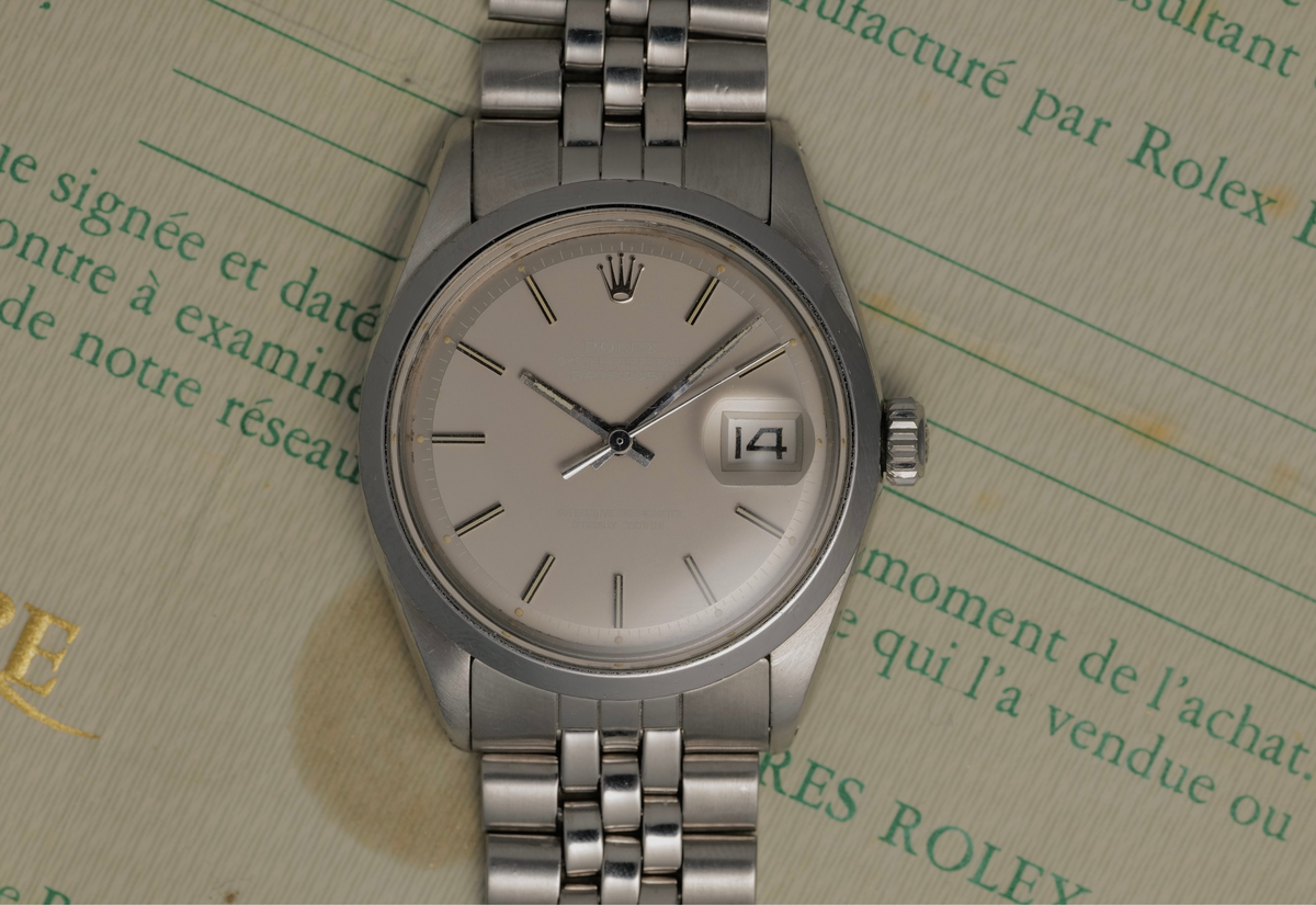 Rolex 1600 Ghost Box and Papers / 2 bezels