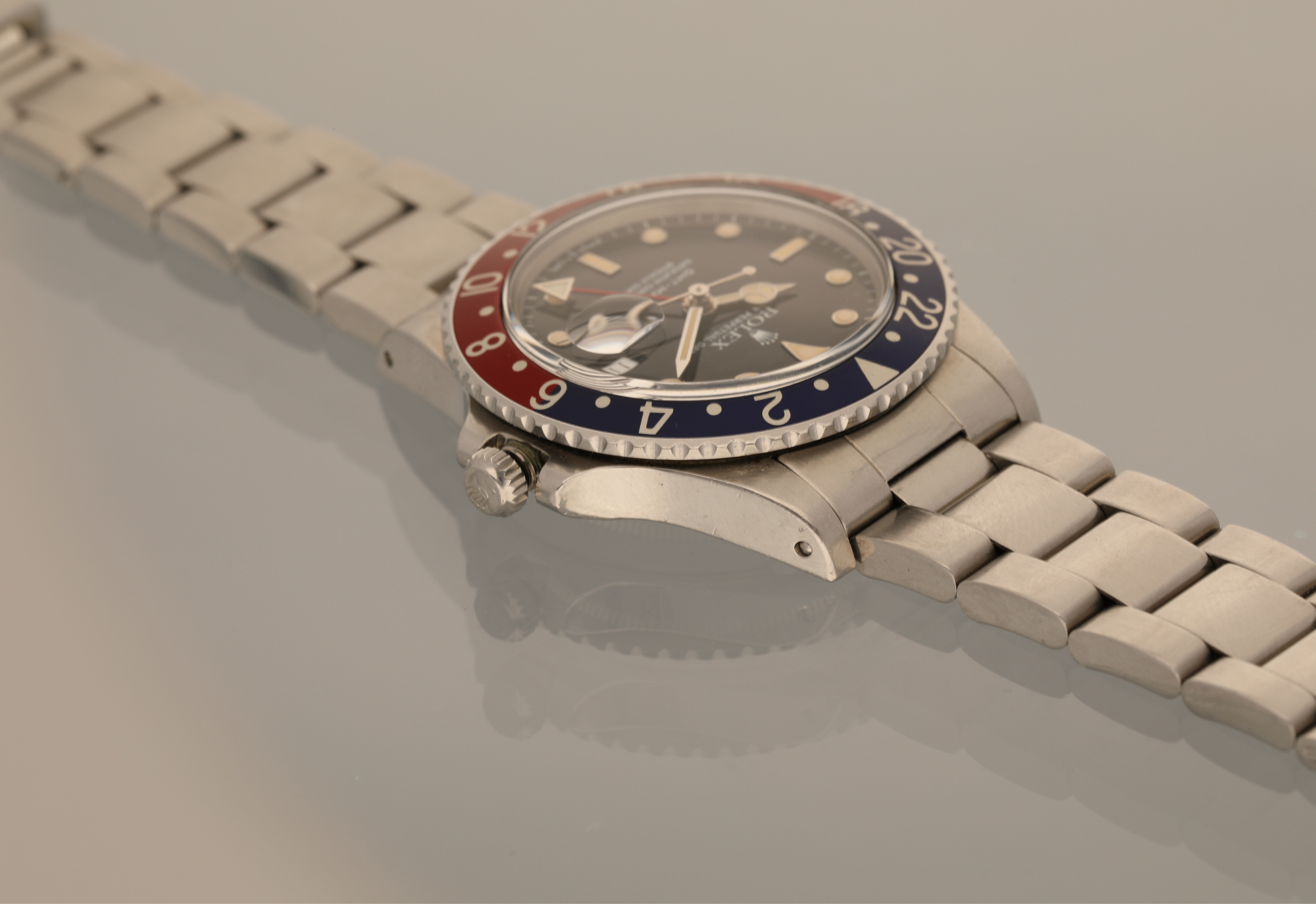 Rolex 16750 Transitional GMT Glossy and Unpolished