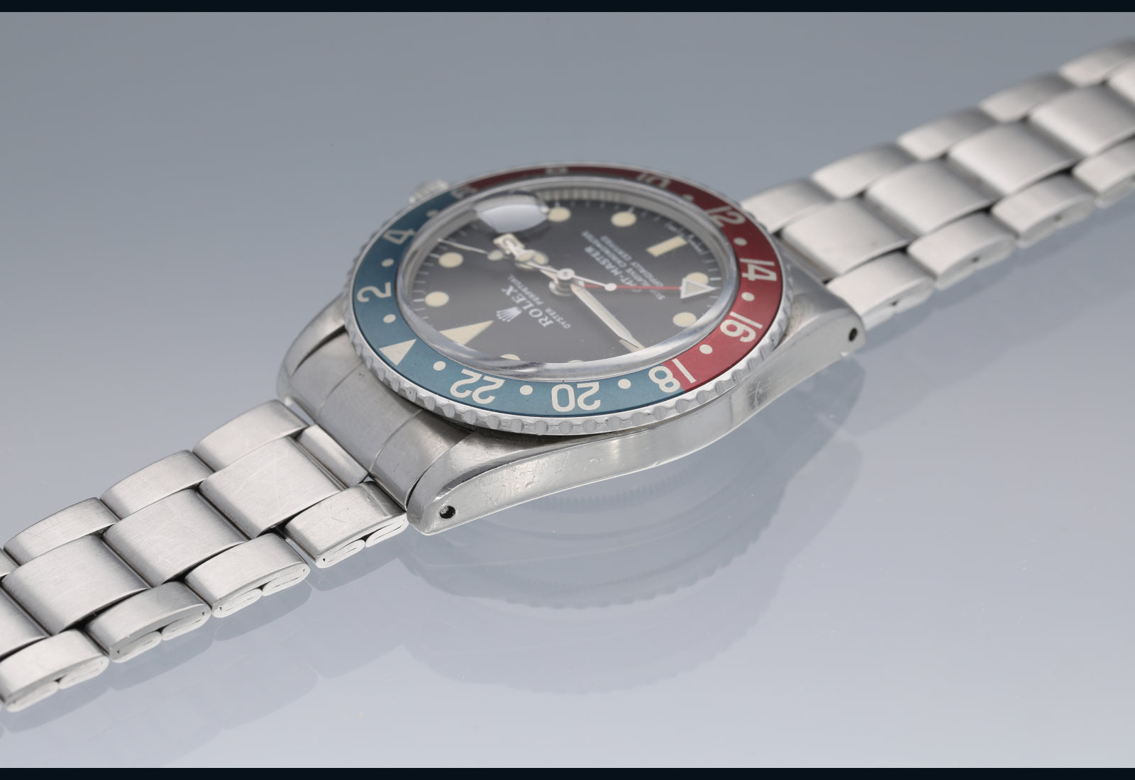 Rolex 1675 GMT Master MK2 dial fantastic colors