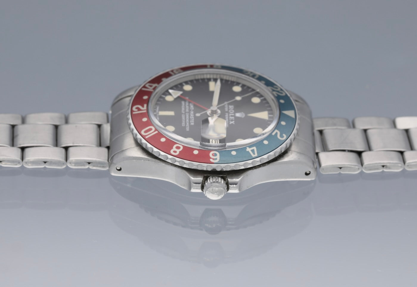 Rolex 1675 GMT Master MK2 dial fantastic colors