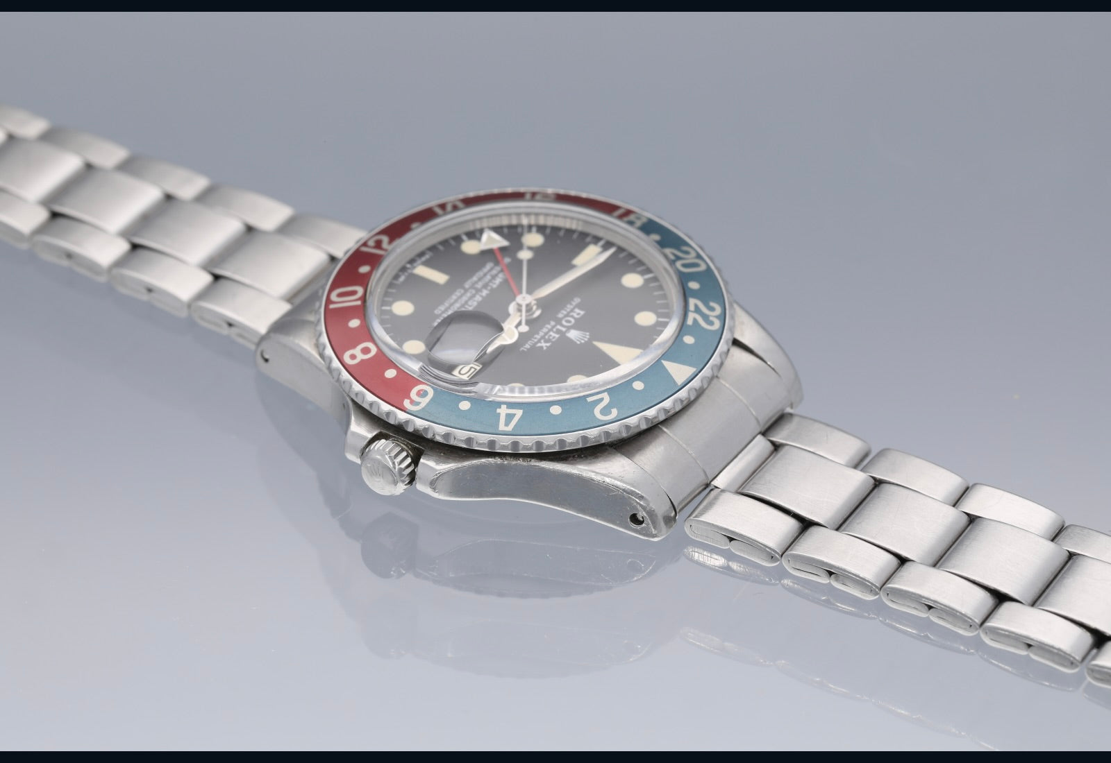 Rolex 1675 GMT Master MK2 dial fantastic colors