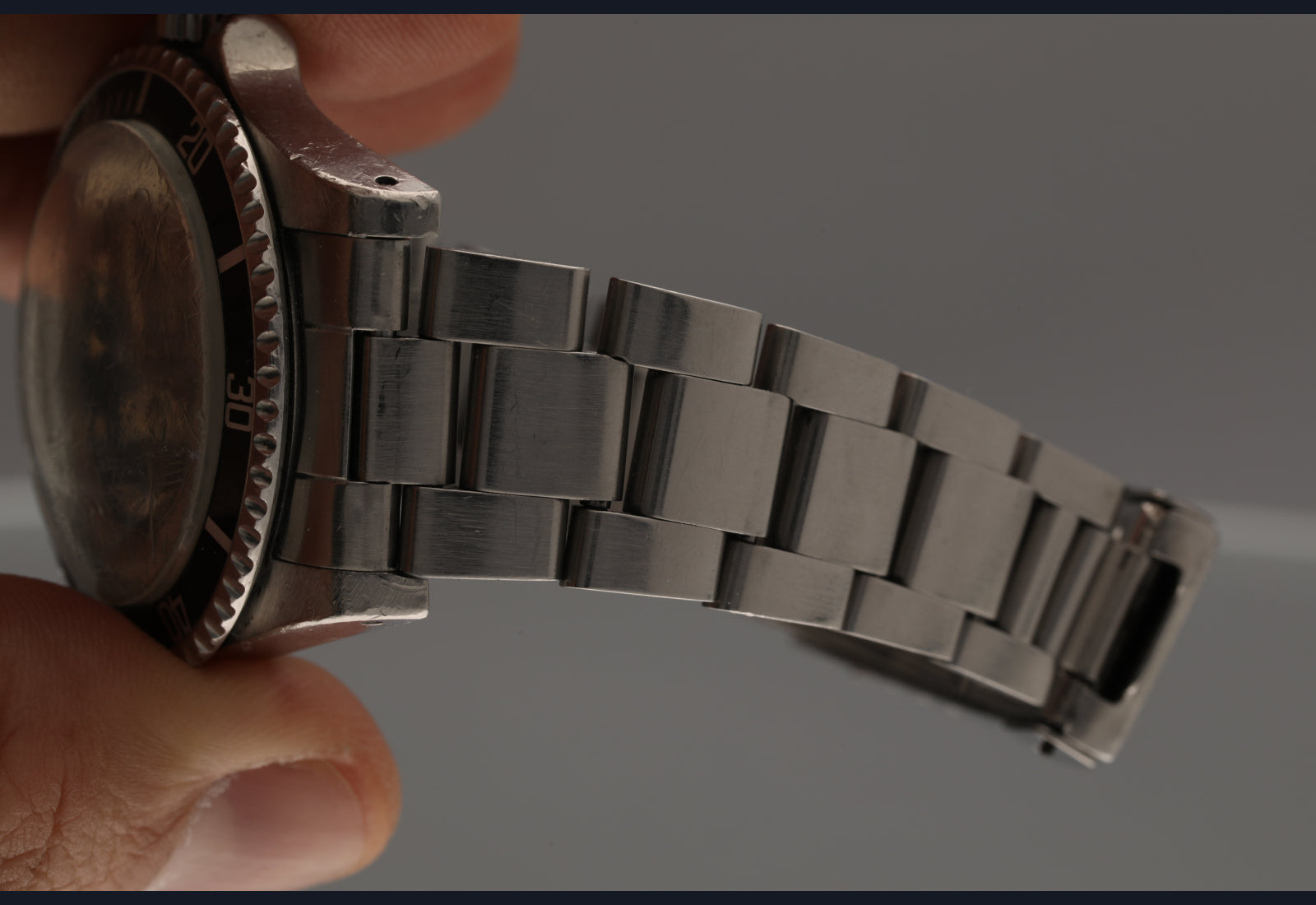 86 Submariner 5513 spider unpolished