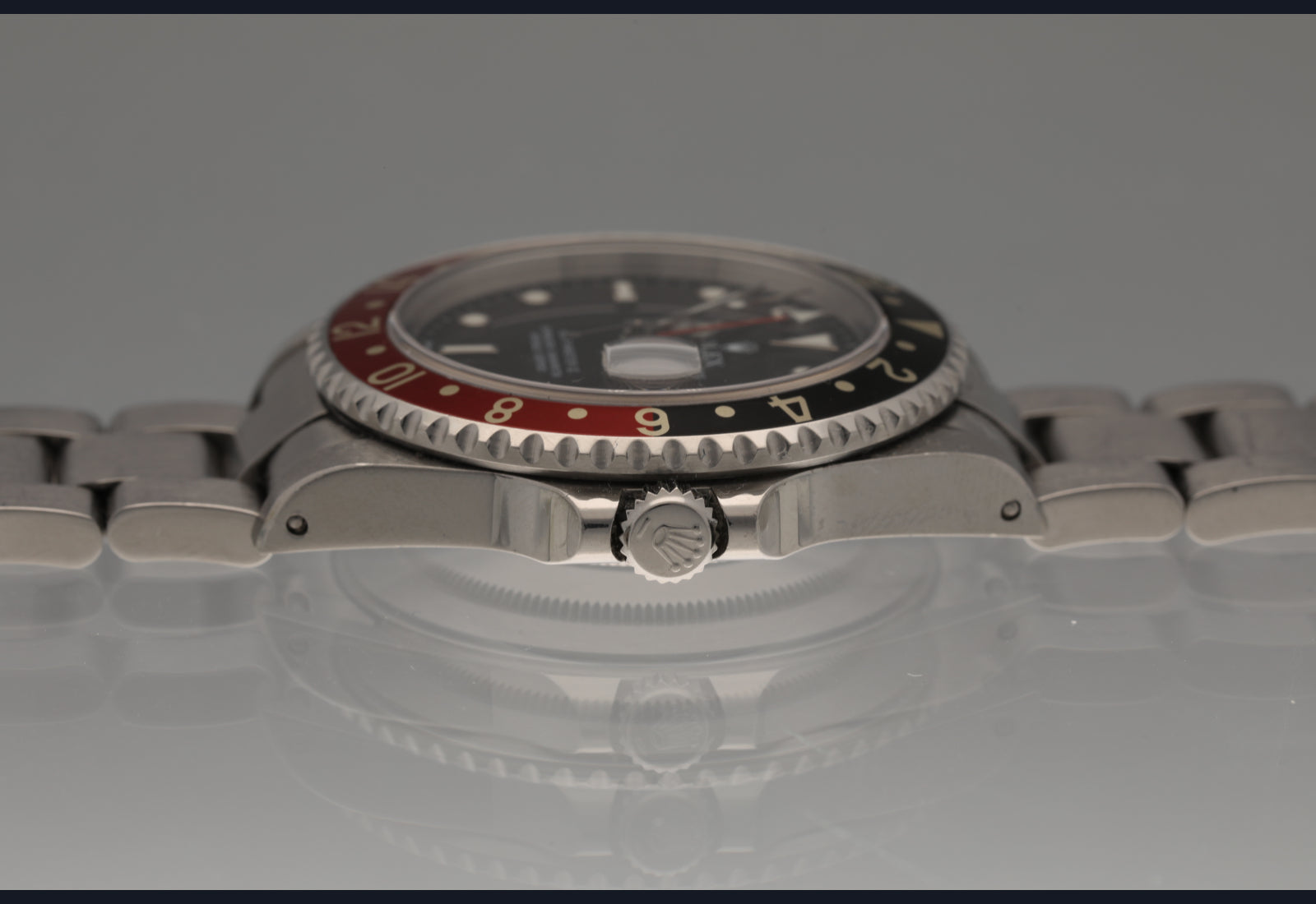 2001 16710 GMT Master II full set unpolished