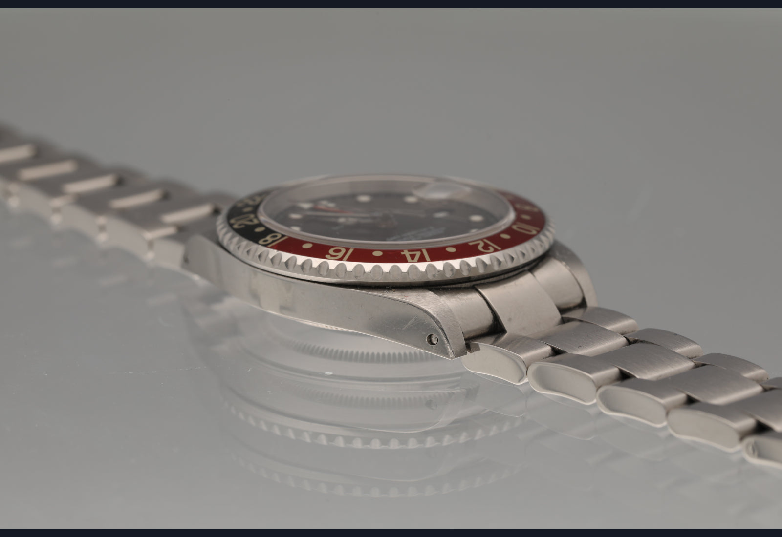 2001 16710 GMT Master II full set unpolished