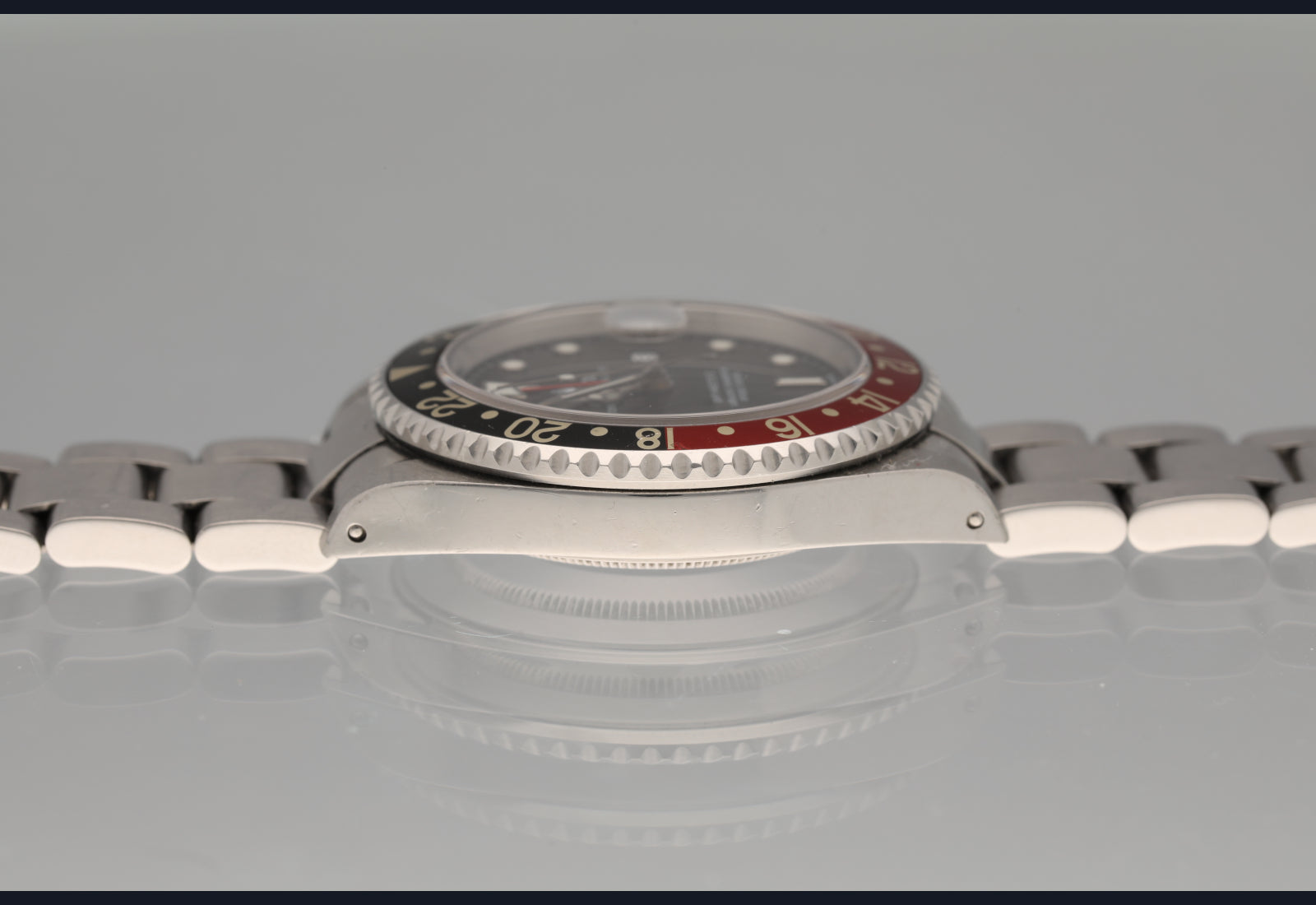 2001 16710 GMT Master II full set unpolished