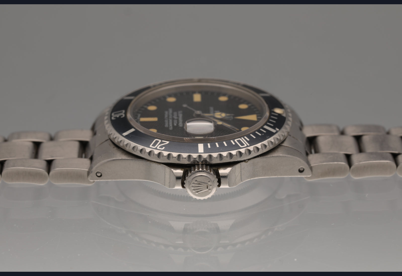 unpolished 16800 Matte Dial 1984 / blue bezel
