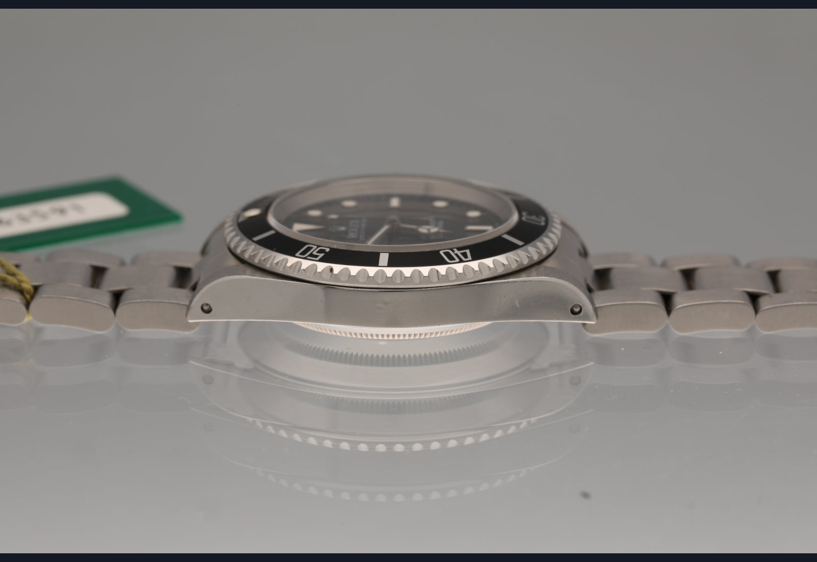 93 14060 Sharp and Unpolished / caseback sticker Box and Papers