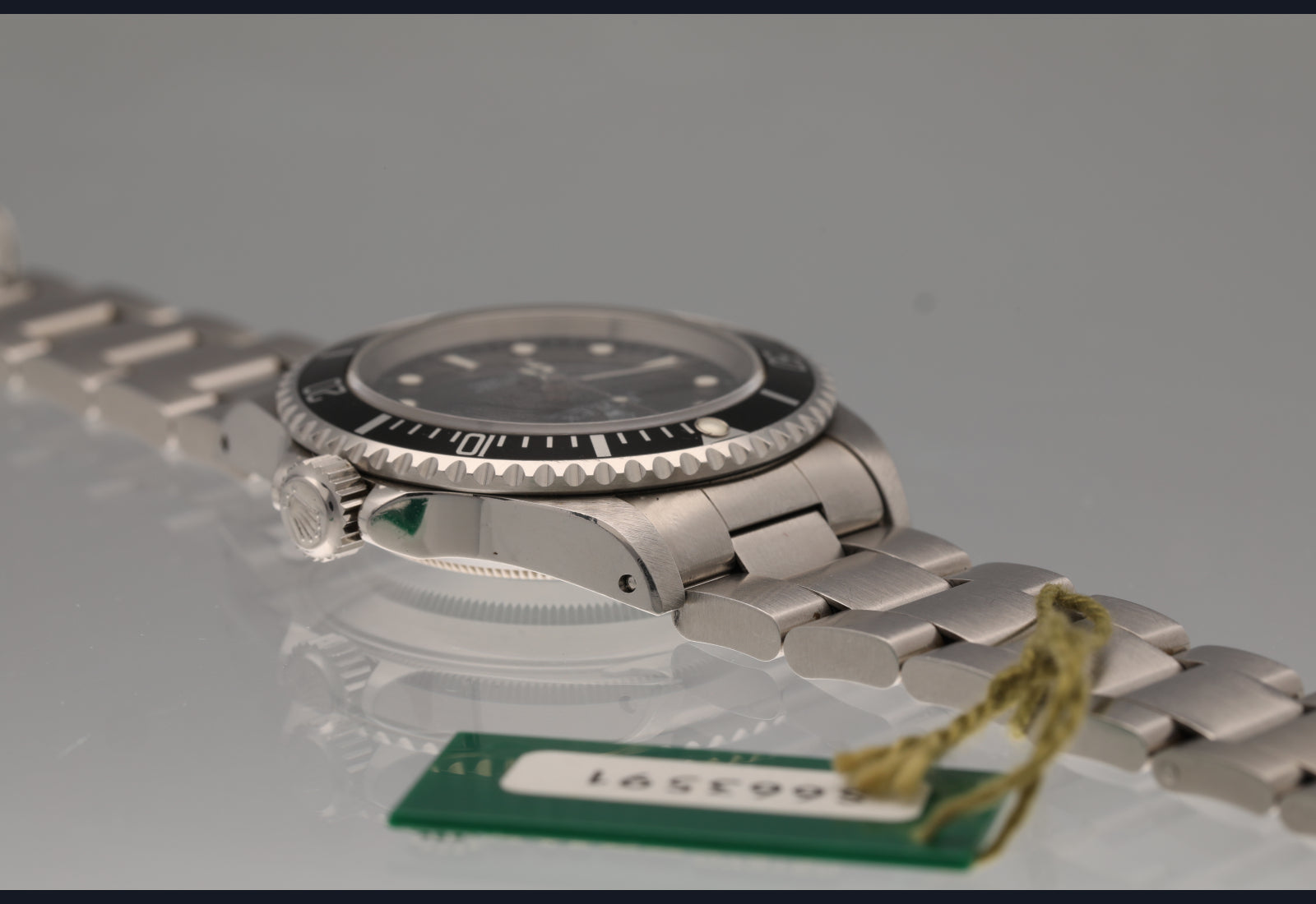 93 14060 Sharp and Unpolished / caseback sticker Box and Papers