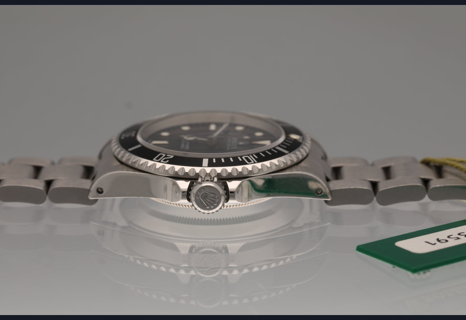 93 14060 Sharp and Unpolished / caseback sticker Box and Papers