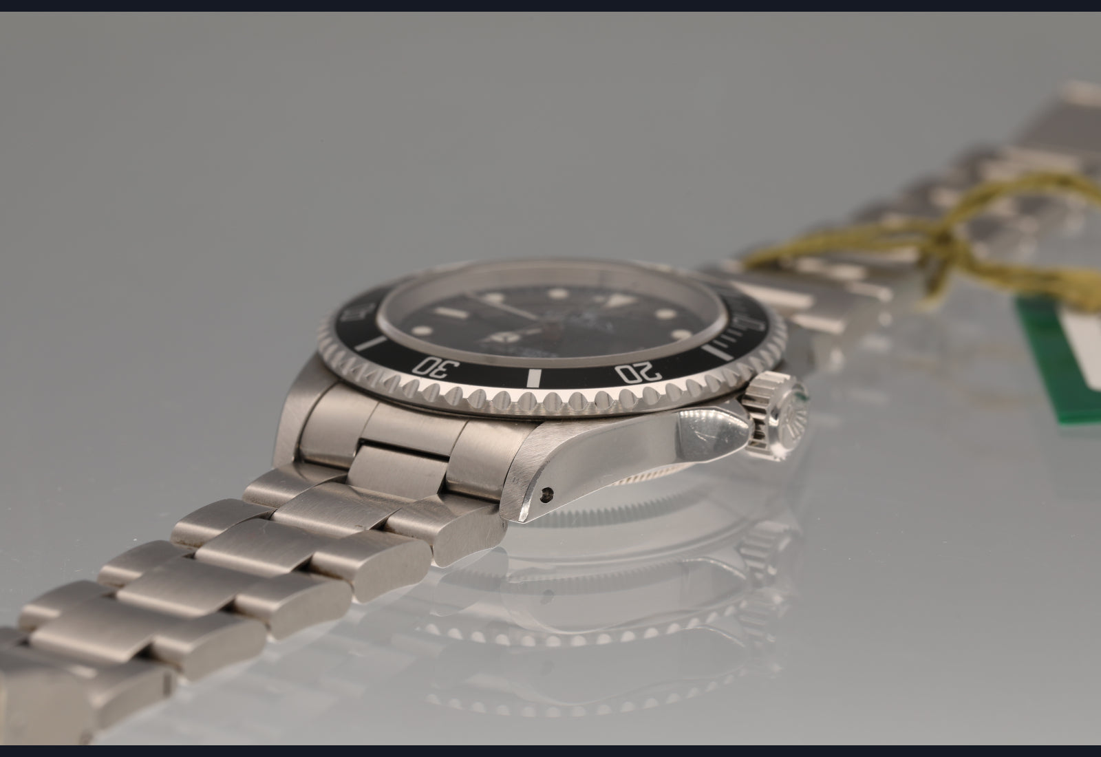 93 14060 Sharp and Unpolished / caseback sticker Box and Papers