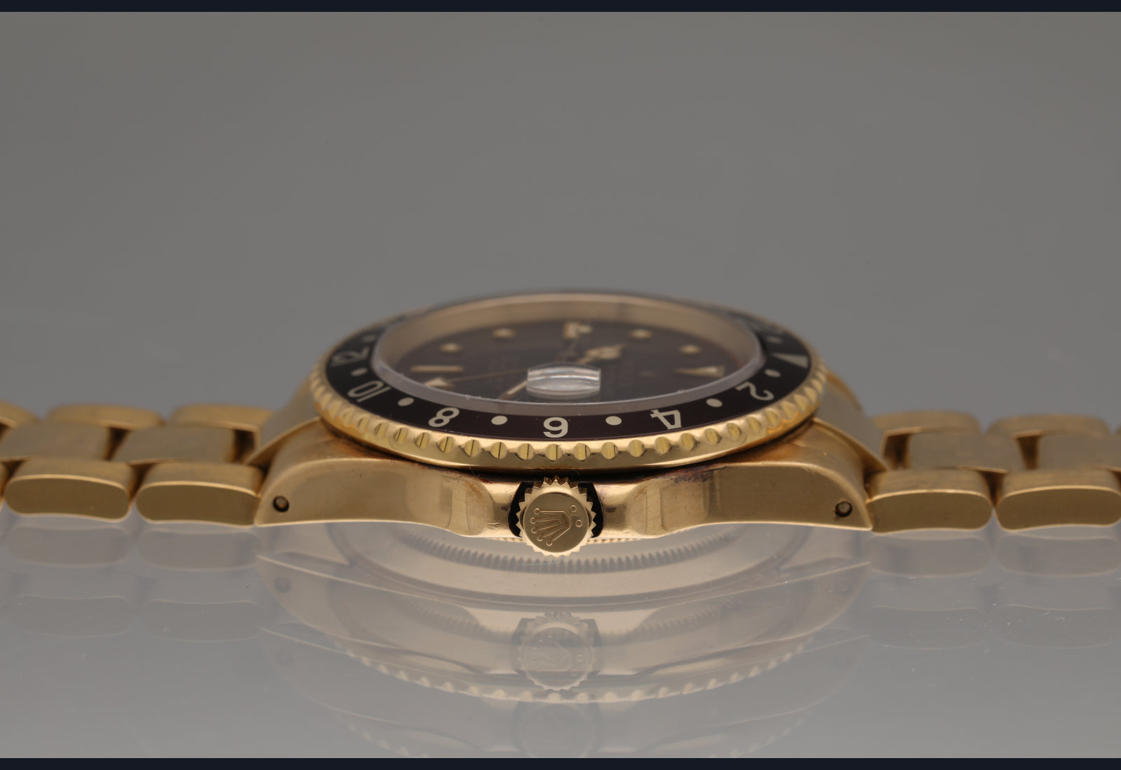 1979 16758 - one of the first all gold nipple dial GMTS and an amazing example