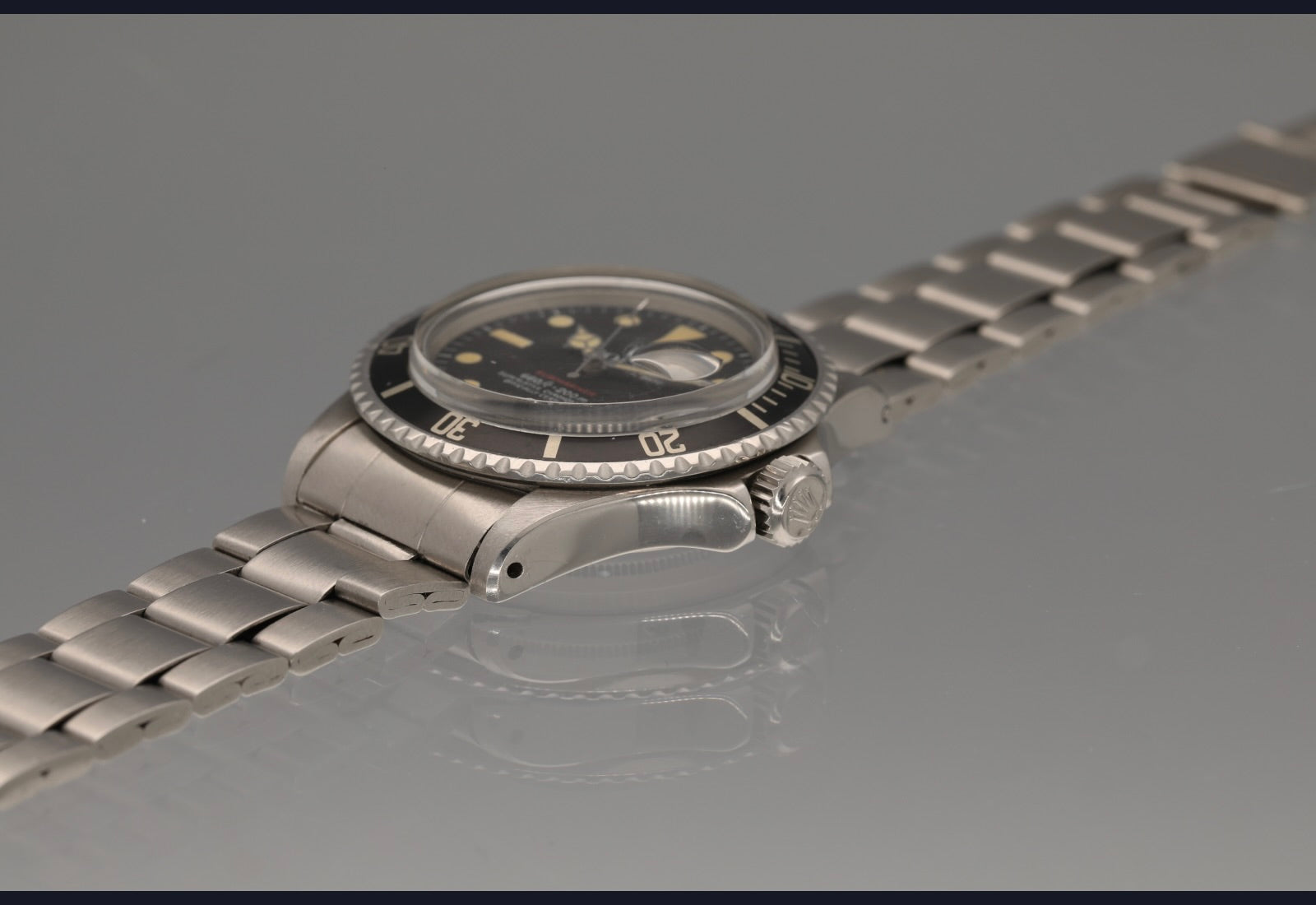 1974 Red Sub MK6 Vivid Patina /. Sharp case