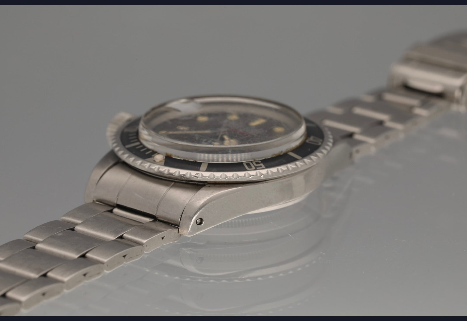 Red Sub as found from original owner - rough and perfect all at the same time