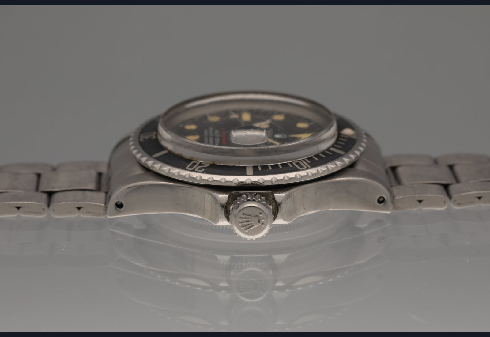 Red Sub as found from original owner - rough and perfect all at the same time