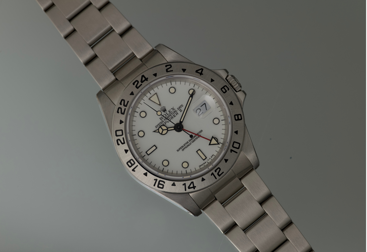 Explorer II 16570 White Porcelain Dial collector set