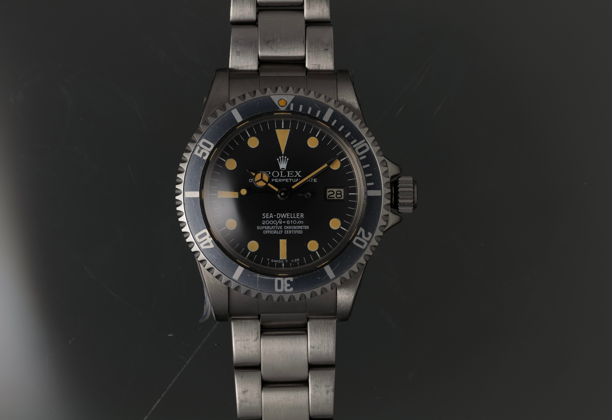 Rolex 1665 Rail Dial full set - Major Patina