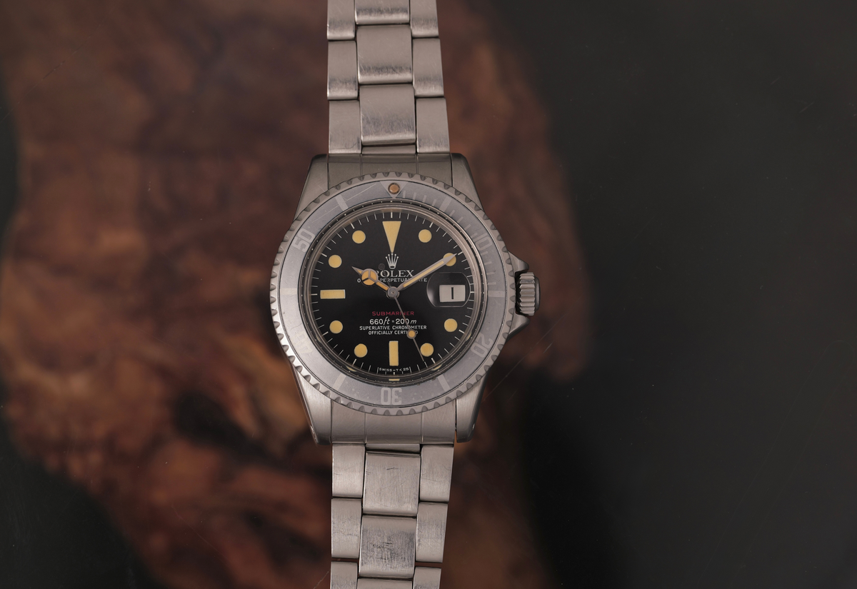 1975 Ghost Red Submariner 1680 with great patina