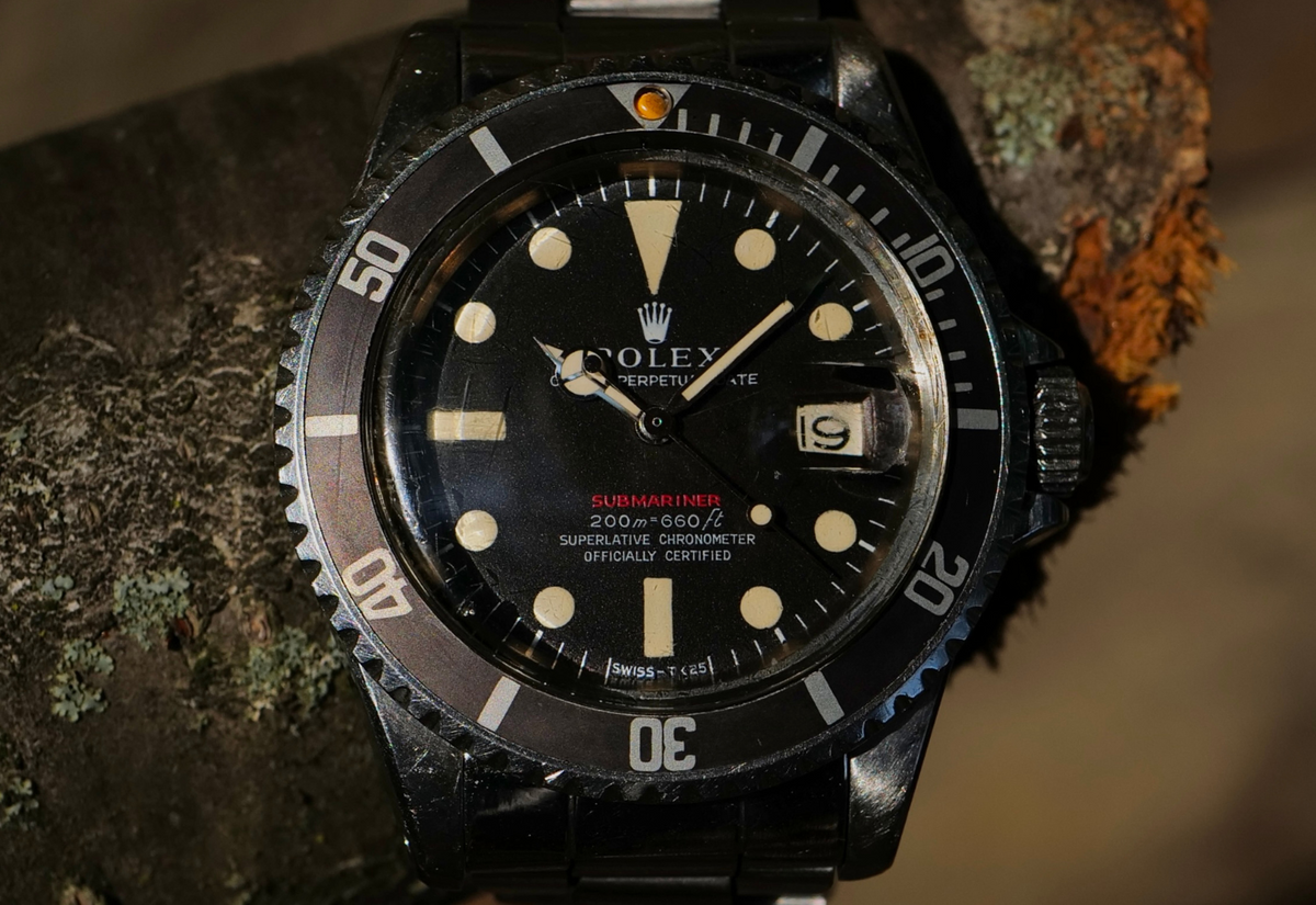 Meters First Red Submariner with a tropical twist