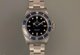 14060 No Date Light cream and navy bezel