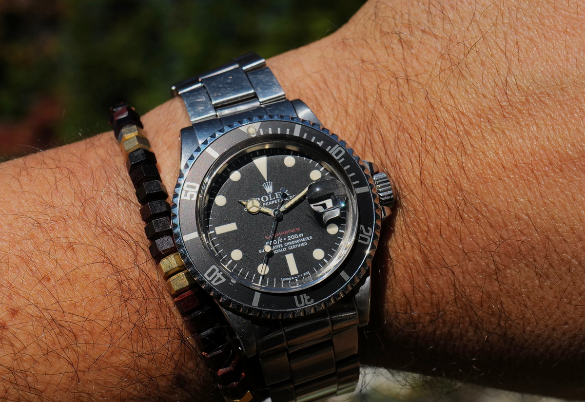 for cream lovers only - Red 1680 Submariner date