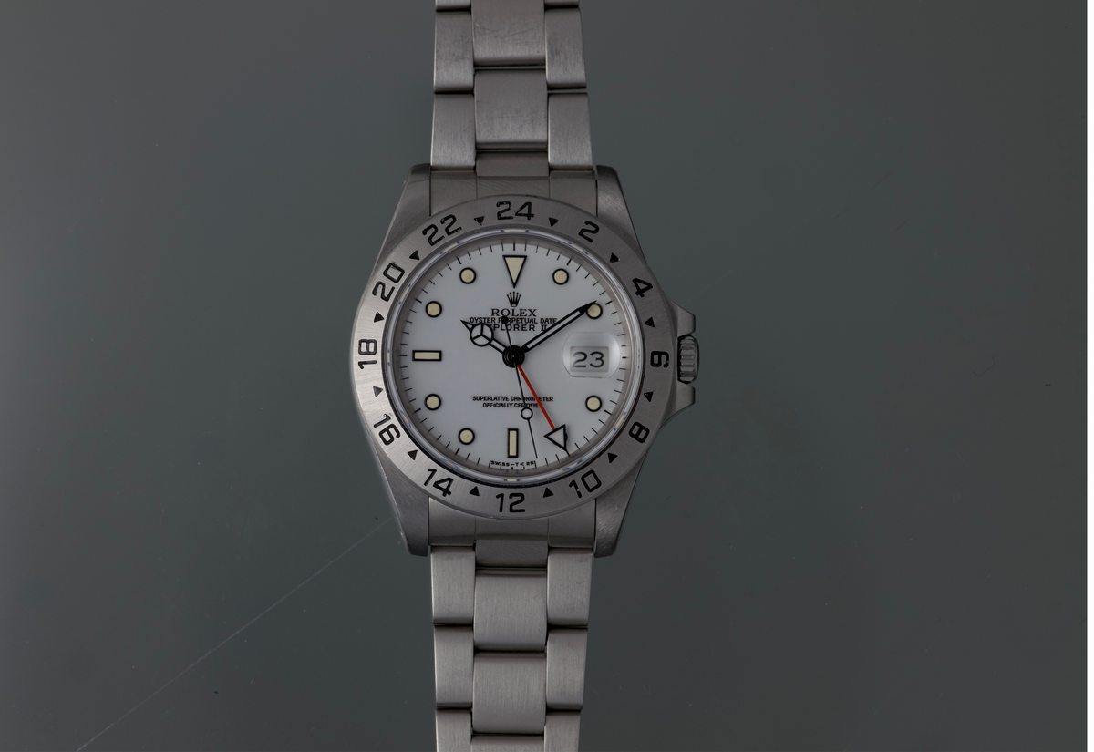 Polar Explorer 1991 unpolished with yellow patina