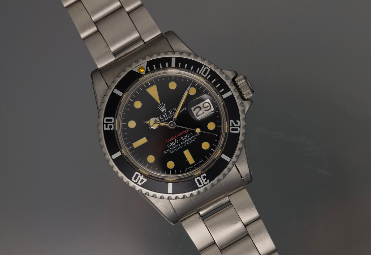 Super Patina 1974 RED SUB with a sharp case