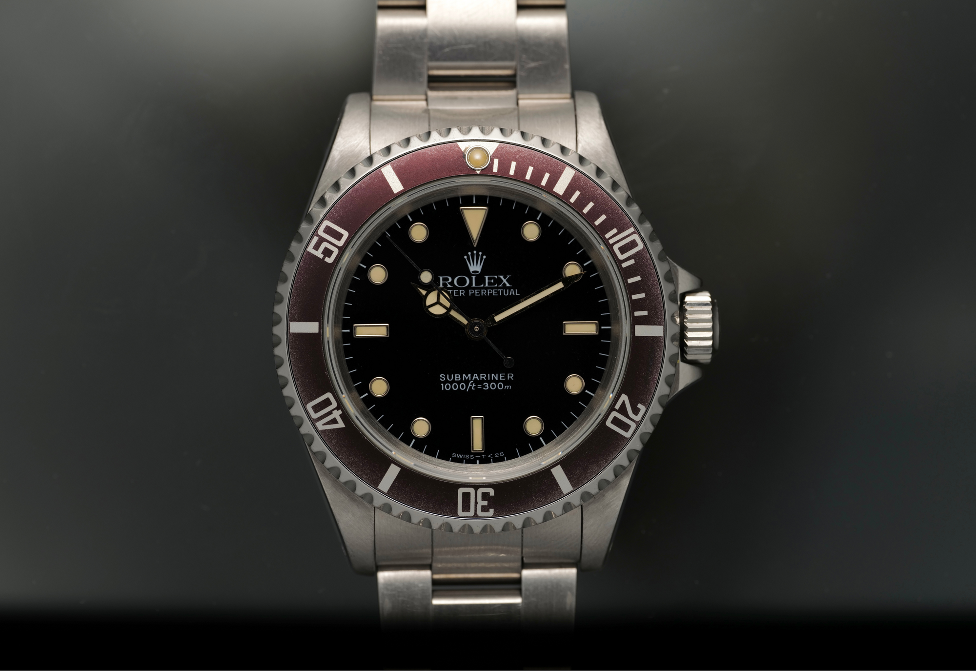 14060 Heavy Cream Patina / Brown Bezel