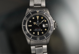 1680 Single red sub super sharp Case and dark cream dial