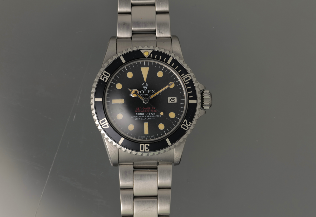 NICE 1665 Double Red Sea Dweller  - sharp and patina