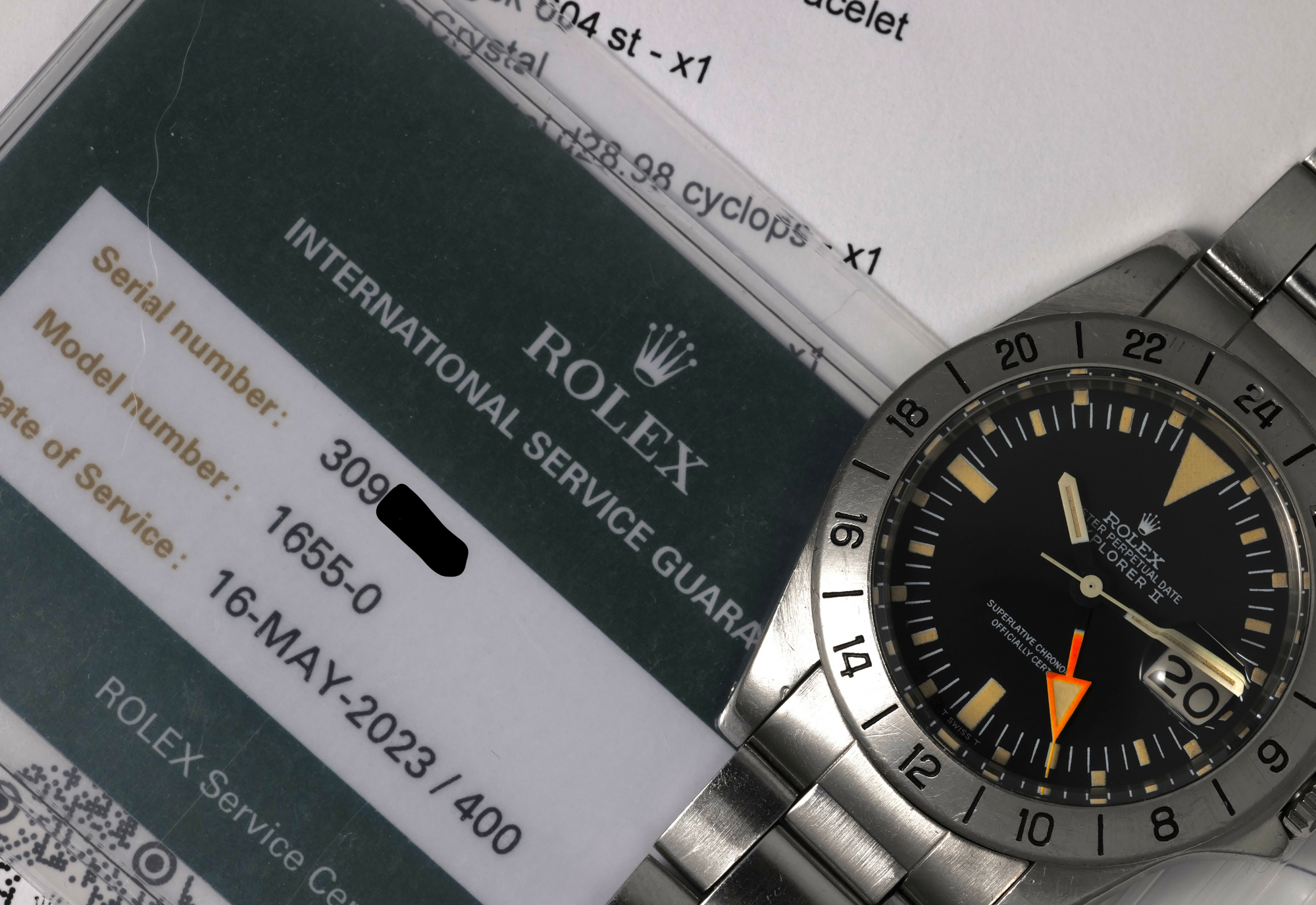 Rolex Explorer TWO MARK ONE