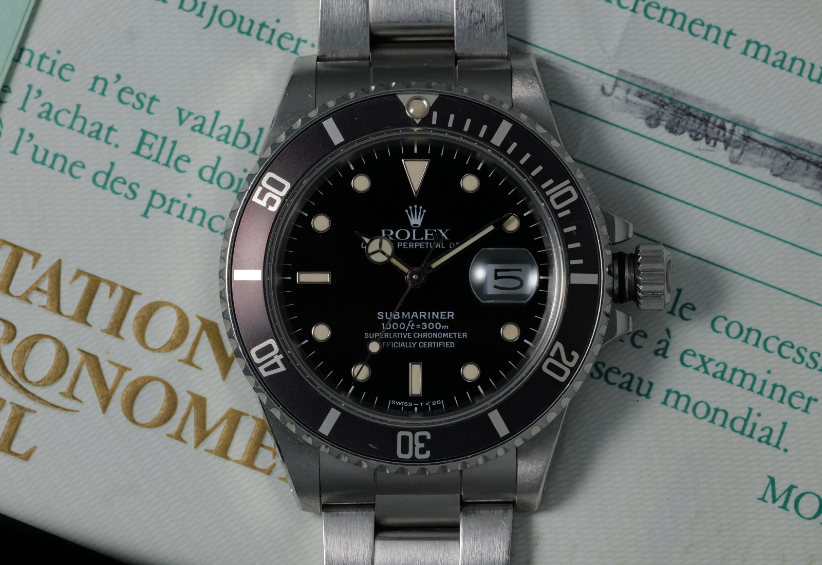 Rolex 16800 Box and Papers