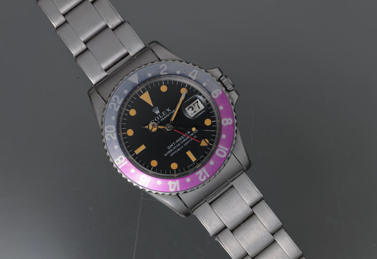 1675 Fuchsia with Box and Papers - unpolished