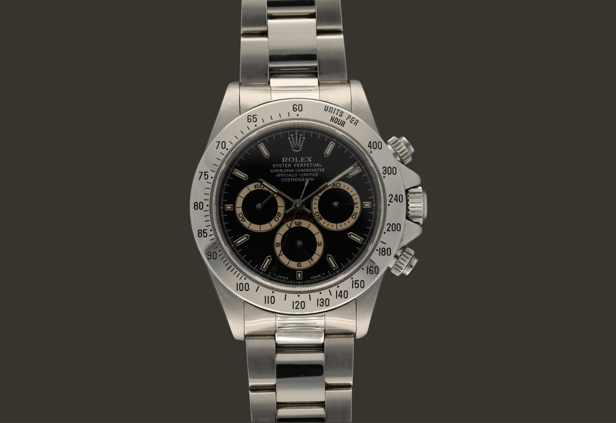Zenith Daytona 16520 Black Dial 1997 mint