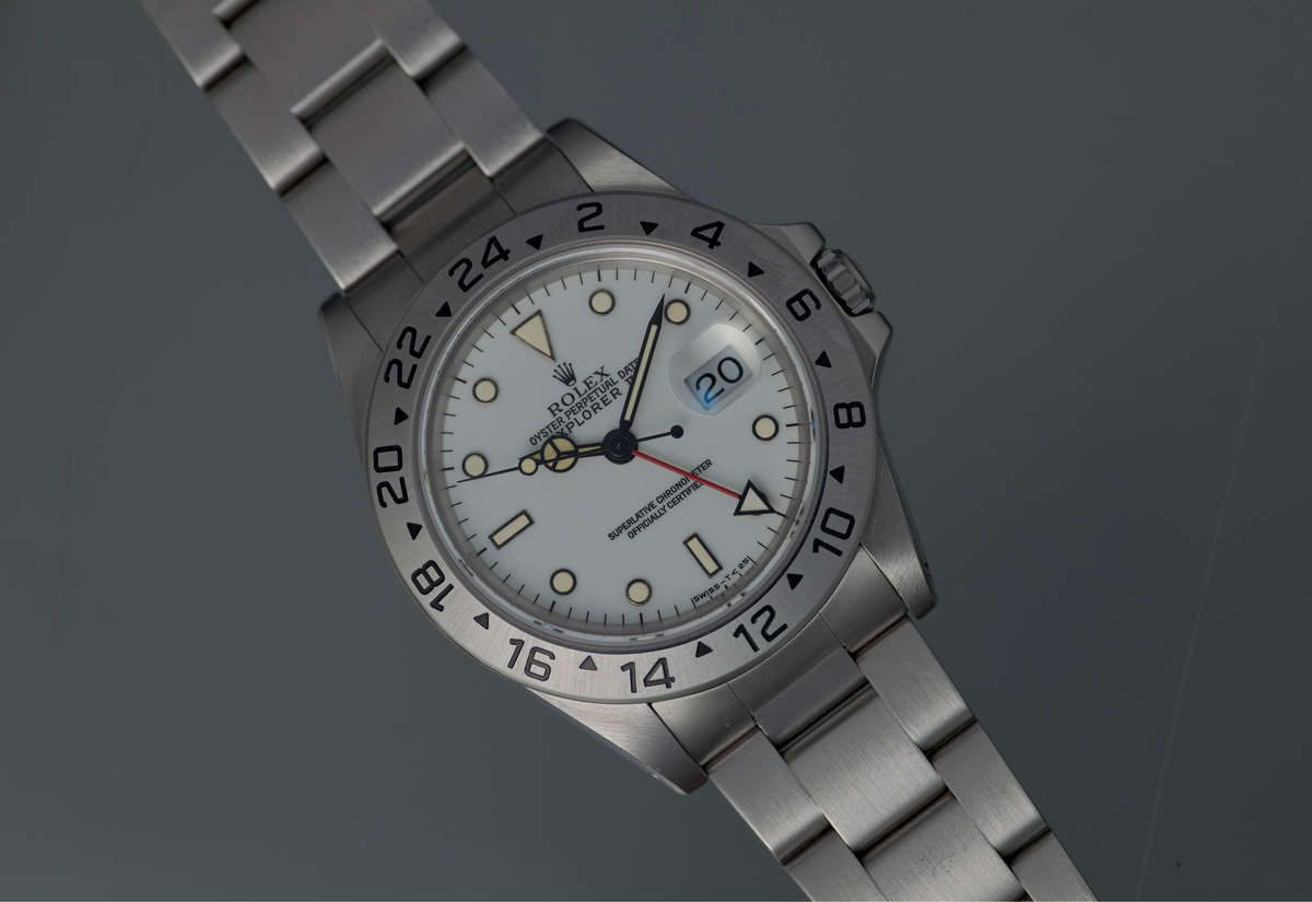 Rolex Explorer 16570 1993 Cream Patina