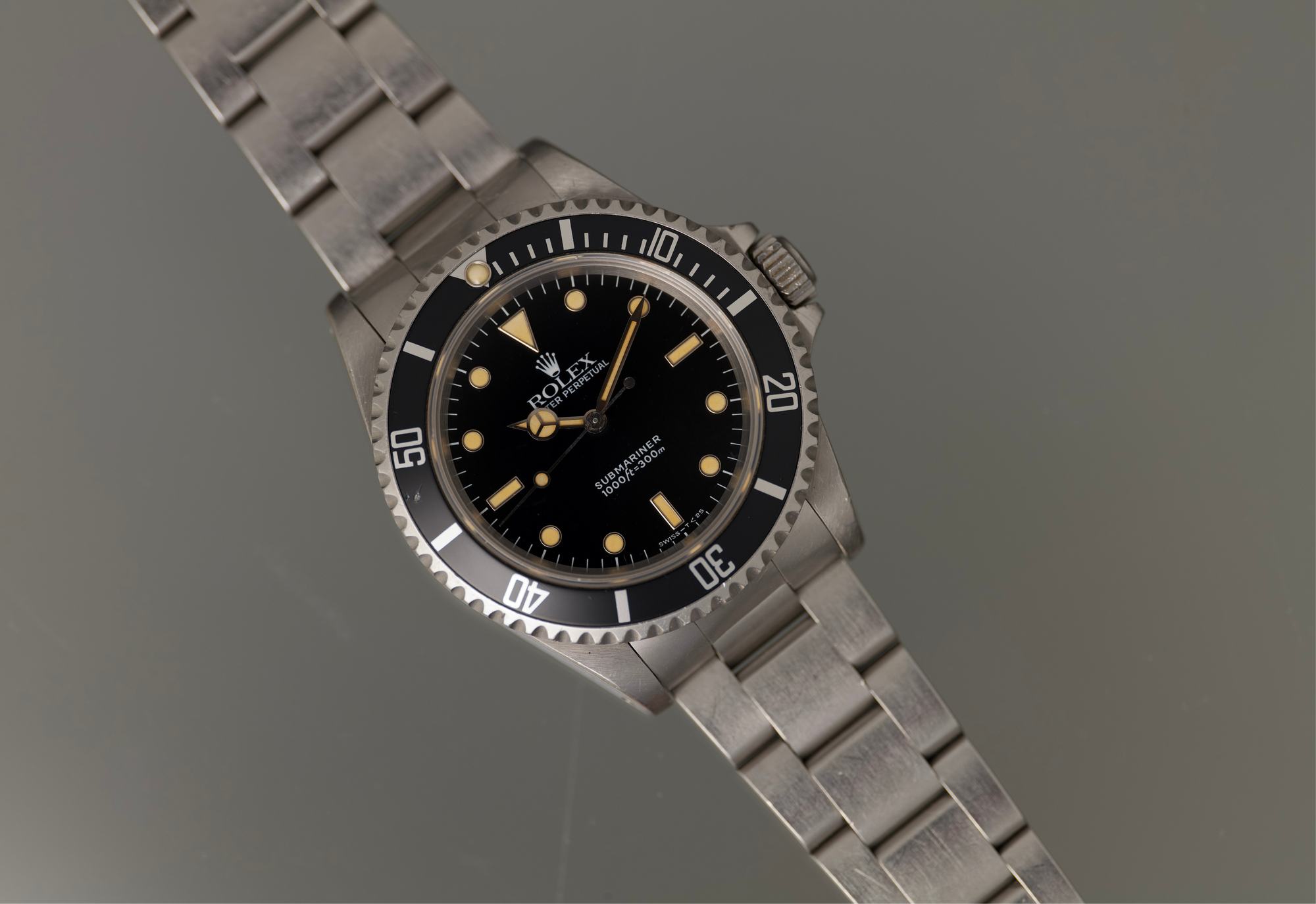 1995 14060 Non Date with Vivid Patina and unpolished case