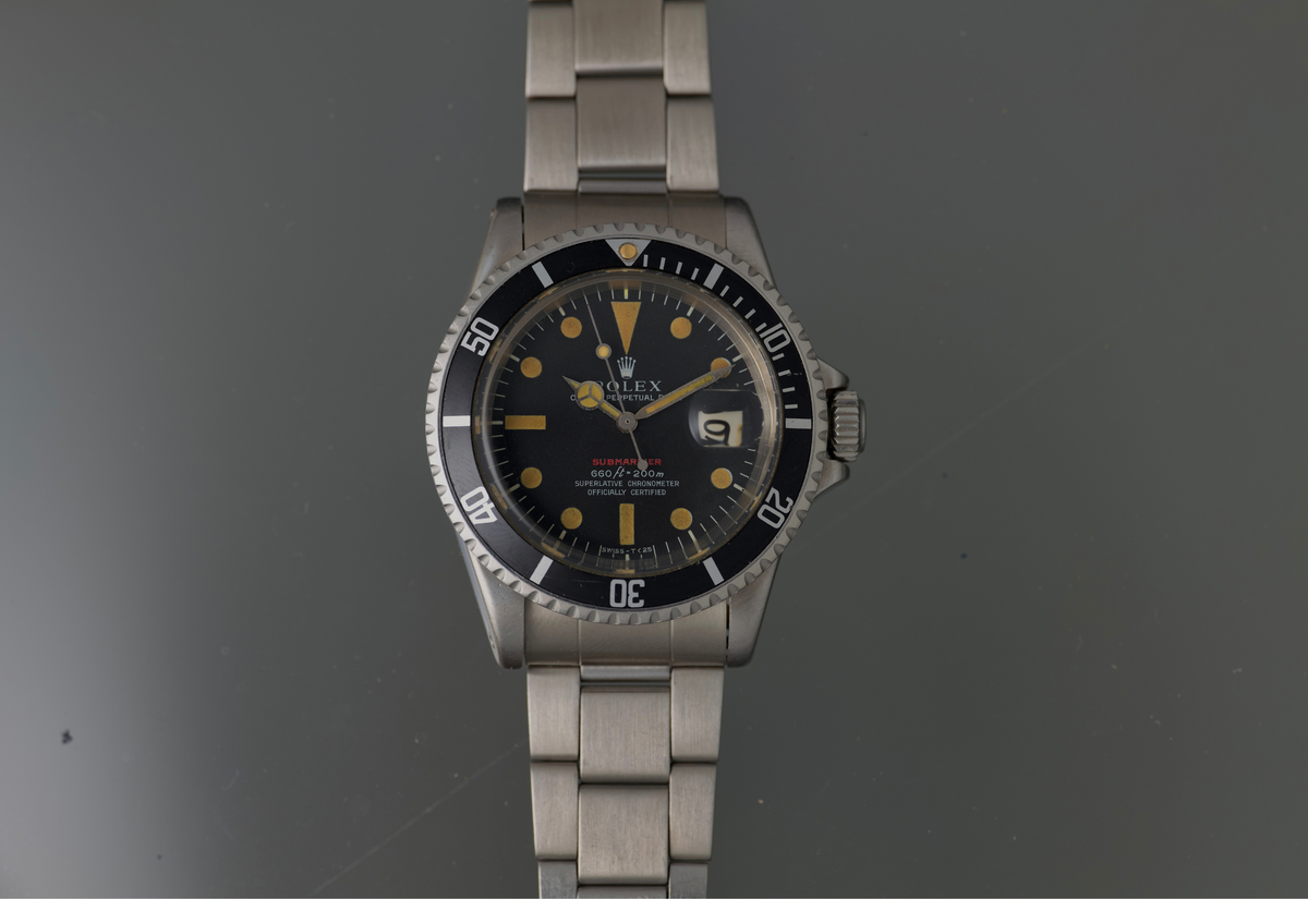 1970 Red Submariner with Extra Patina