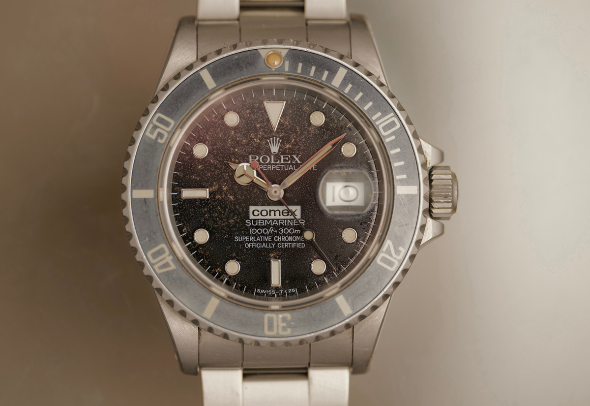 Rolex 168000 tropical Comex Dial