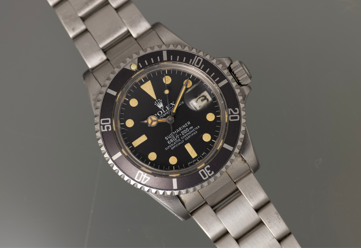Submariner Date 1680 from 1976 MK1 complete set