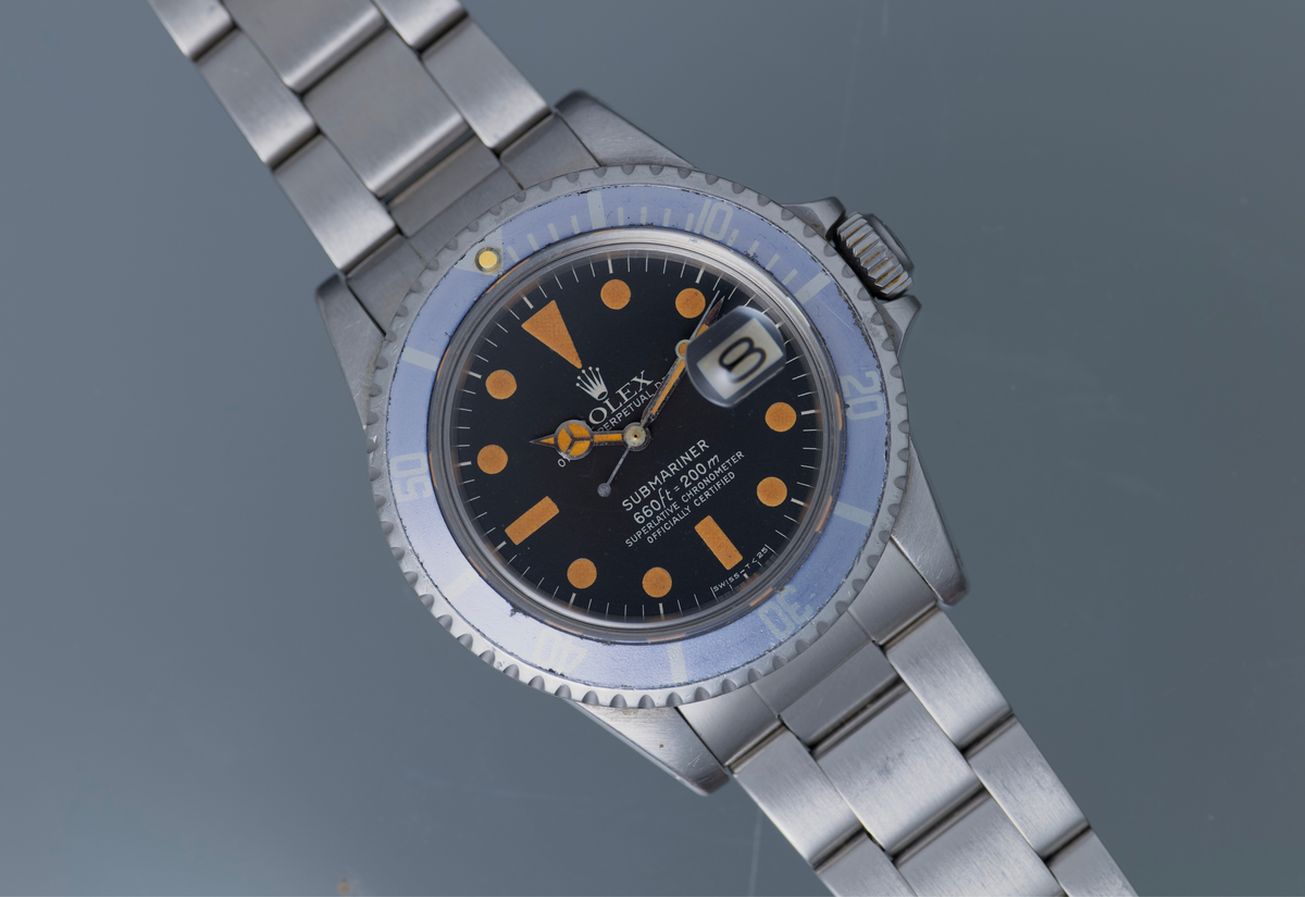 1977 1680 with extreme patina and an unpolished case
