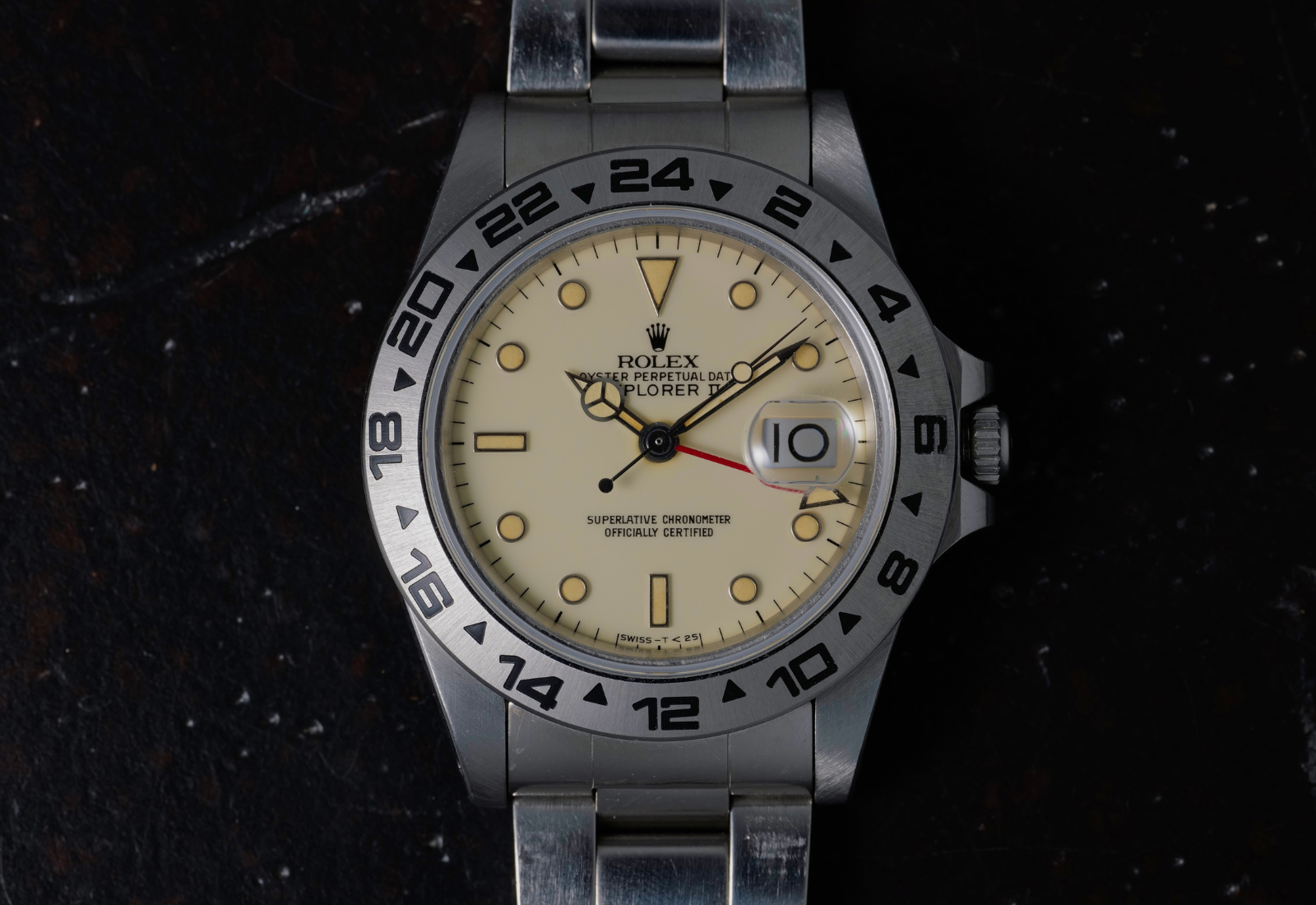 Rolex 16550 cream sales dial for sale