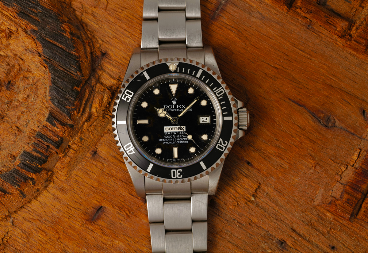 Rolex 16660 fitted with a Comex dial 1984