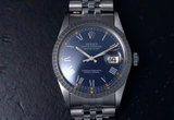 Rolex Blue Buckley Quickset